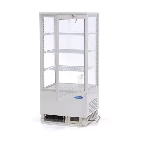 Barkühlvitrine liter weiß - barkühlvitrine,