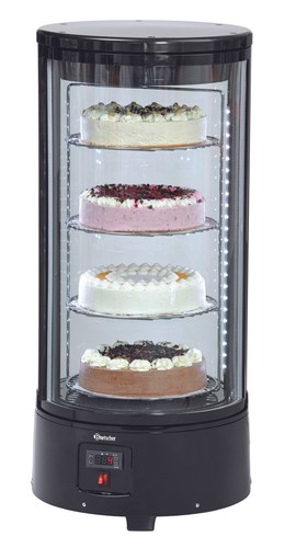Bartscher kuchenvitrine 72l - kuchenvitrine,